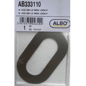 eSafe -0- cijfer inox look E32/100/1,5