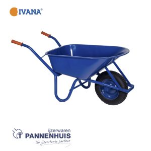 Ivana Kruiwagen staal ronde buis extra versterkt 85L. 4ply