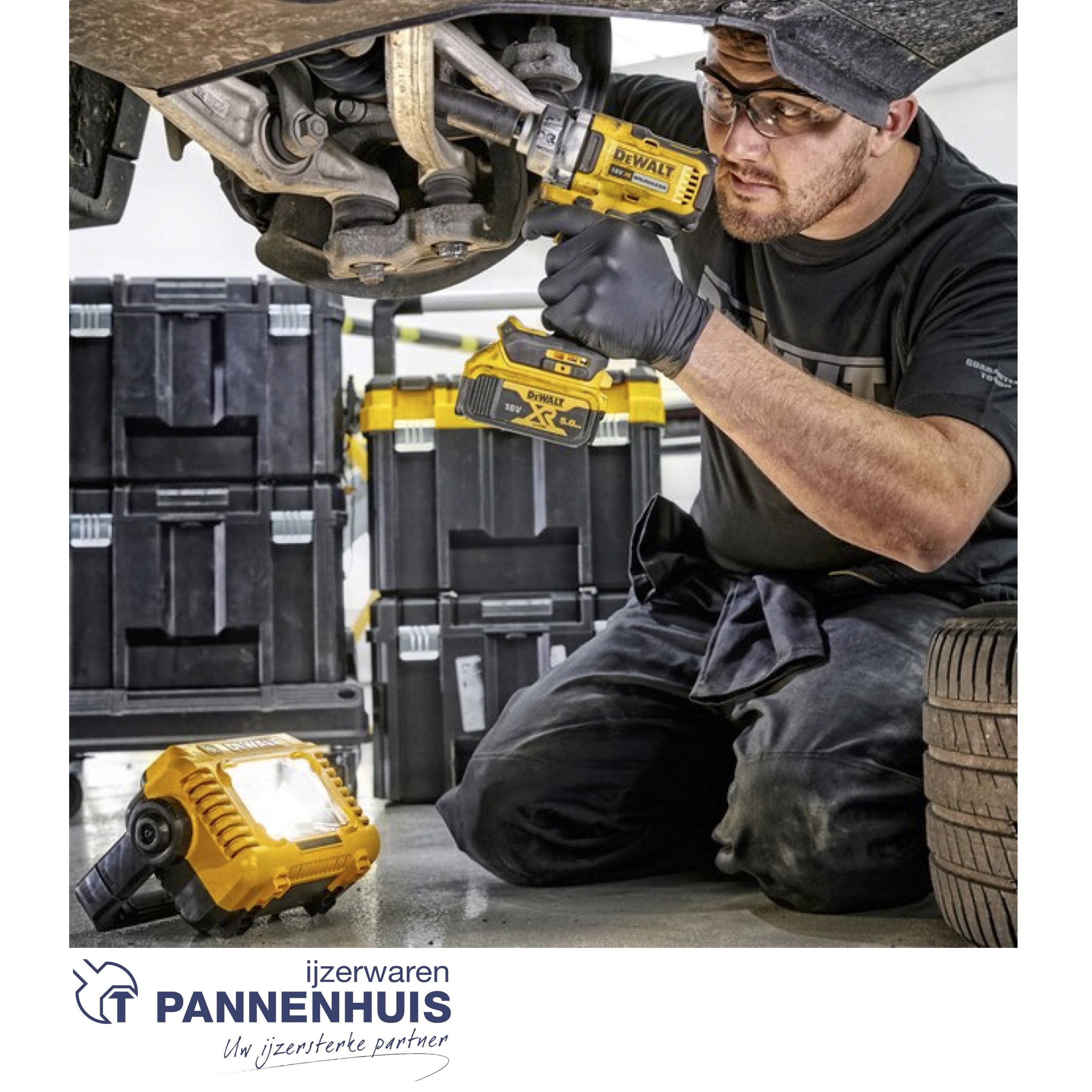 Dewalt DCL077 18V XR LED Bouwverlichting - Body - Afbeelding 4