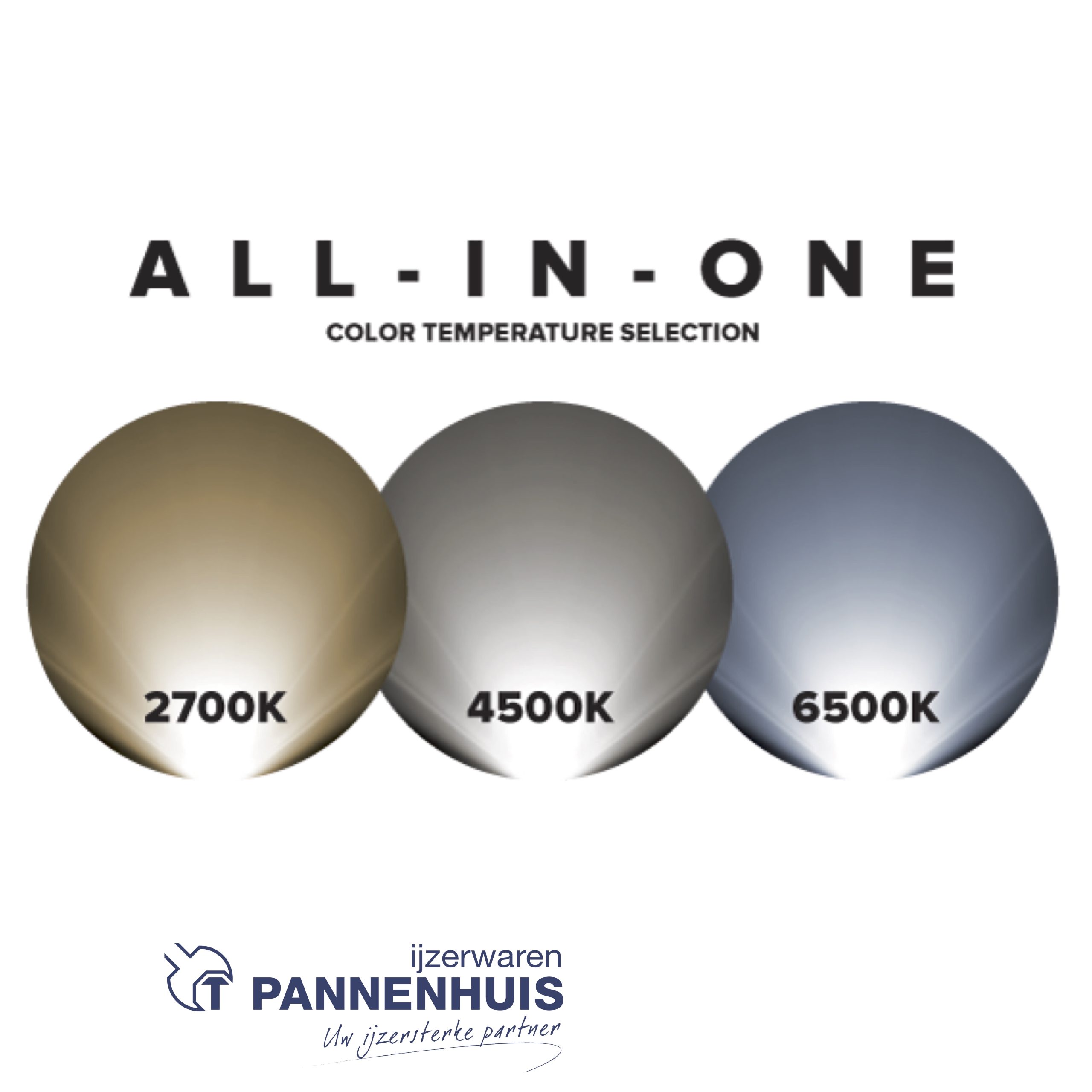 Lumx LED P+ 60W 3 m IP54 6000 lumen ALL-IN-ONE - Afbeelding 2