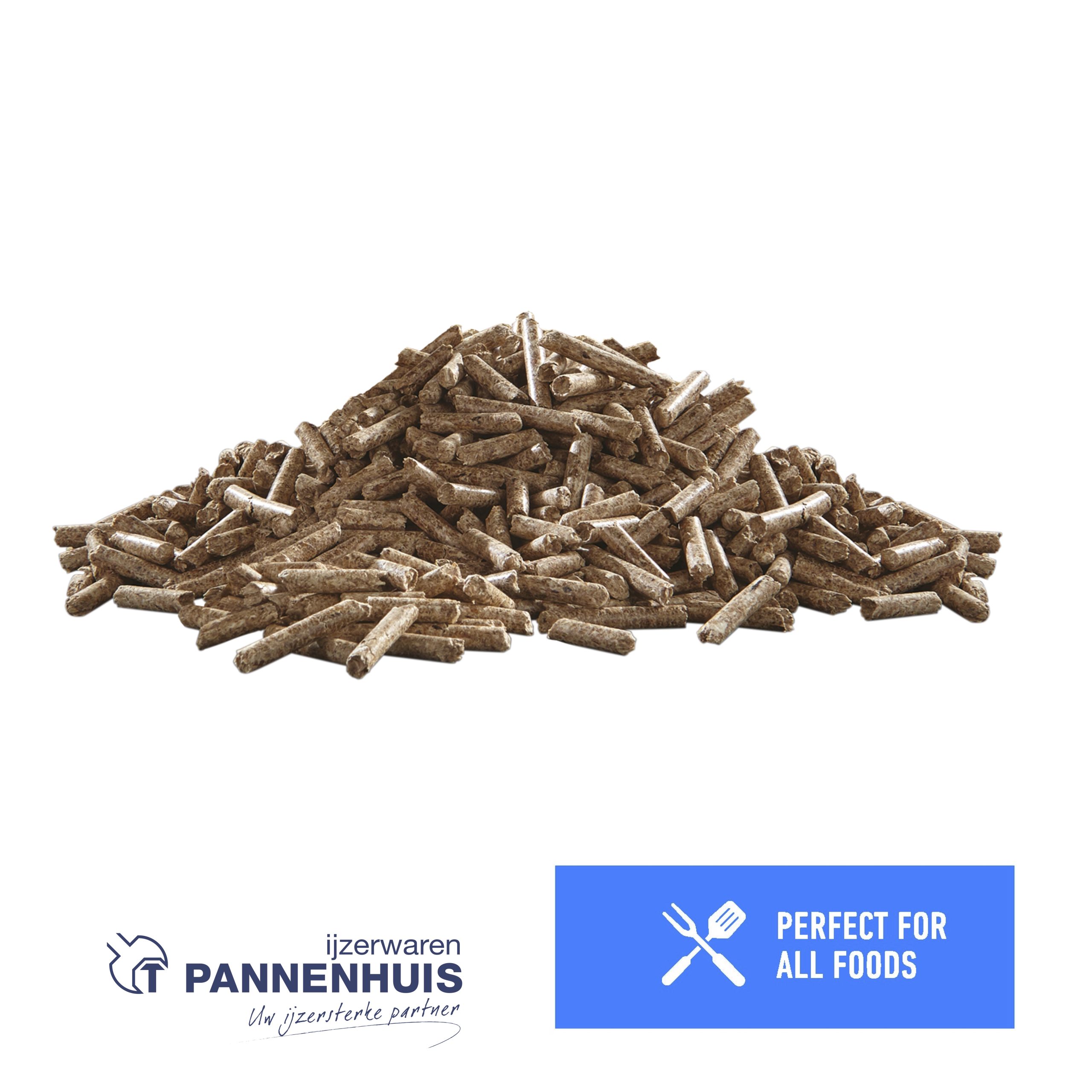 Weber Natuurlijke hardhout pellets - Grill Academy Blend 8kg - Afbeelding 2