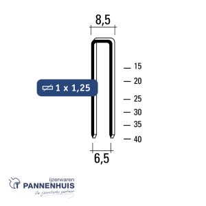 Carat 92 nieten 25mm 4.000st (SL)