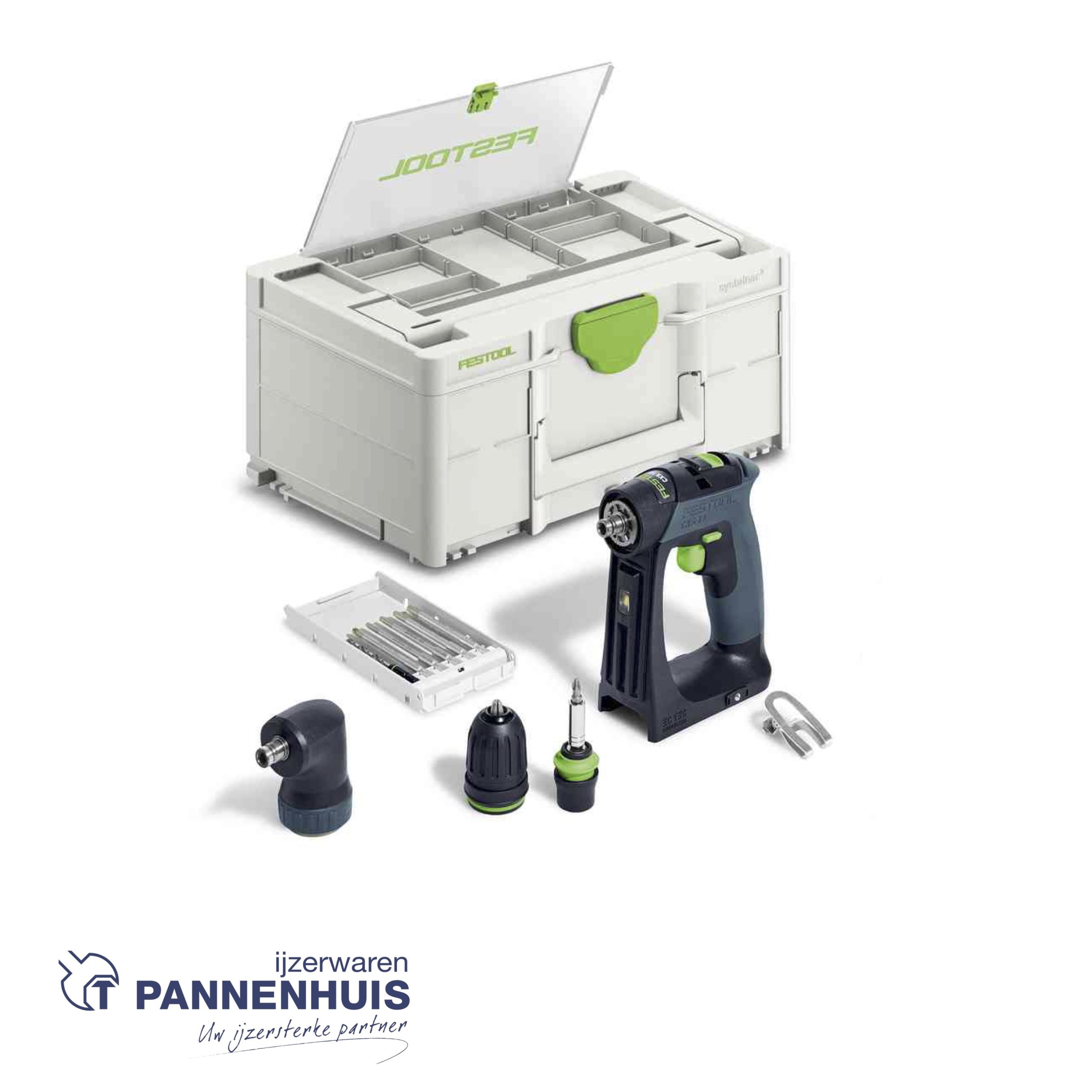 Festool Accu schroefboormachine CXS 18-Basic-Set