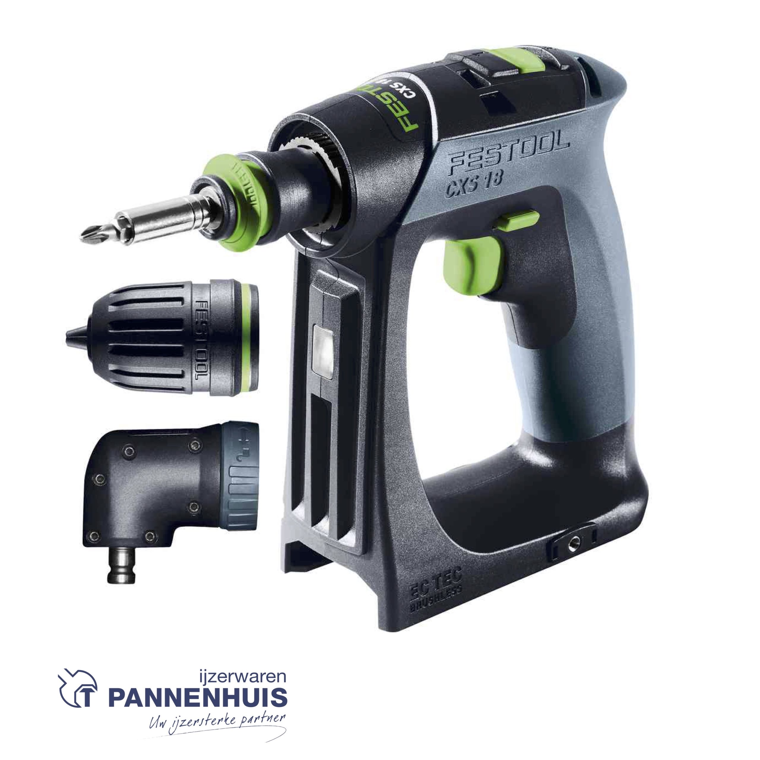 Festool Accu schroefboormachine CXS 18-Basic-Set - Afbeelding 2