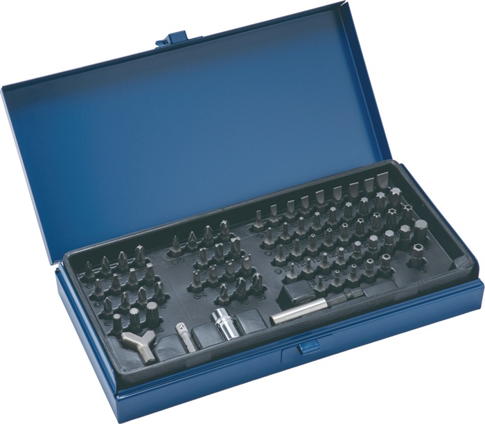 Tecwerk Bitassortiment 75-delig voor borgschroeven - Afbeelding 3