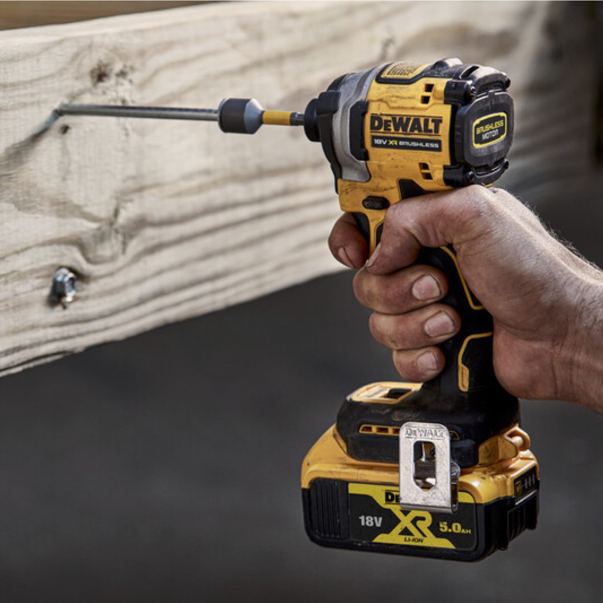 Dewalt DCF850N 18V 205 Nm XR Brushless Ultra Compacte Slagschroevendraaier met 3 snelheden (205Nm) - Afbeelding 3