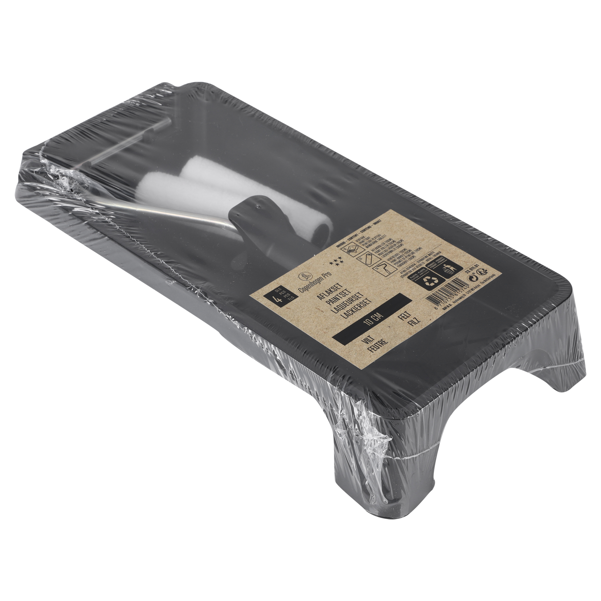 Copenhagen Pro aflakset 4-delig - vilt - 10 cm - 5 mm vacht - Afbeelding 3