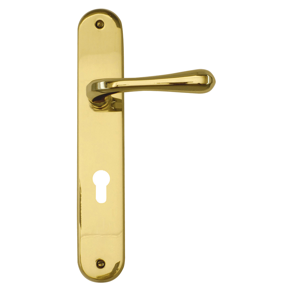 Deurkruk Pro GRETA Koper plaat + Cyl 72MM