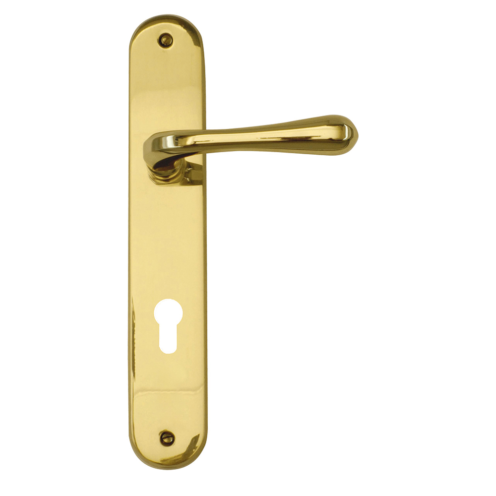 Deurkruk Pro GRETA Koper plaat + Cyl 85MM