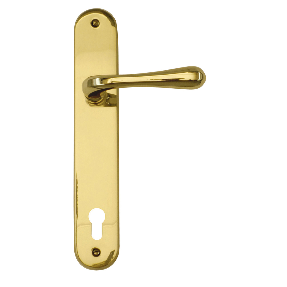 Deurkruk Pro GRETA Koper plaat + Cyl 110MM