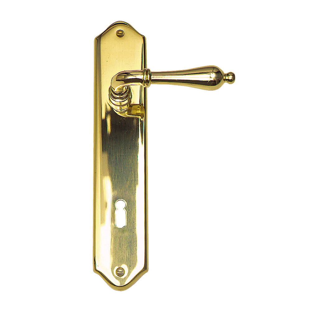 Deurkruk Pro MARTINA Koper Plaat + KEY 90MM