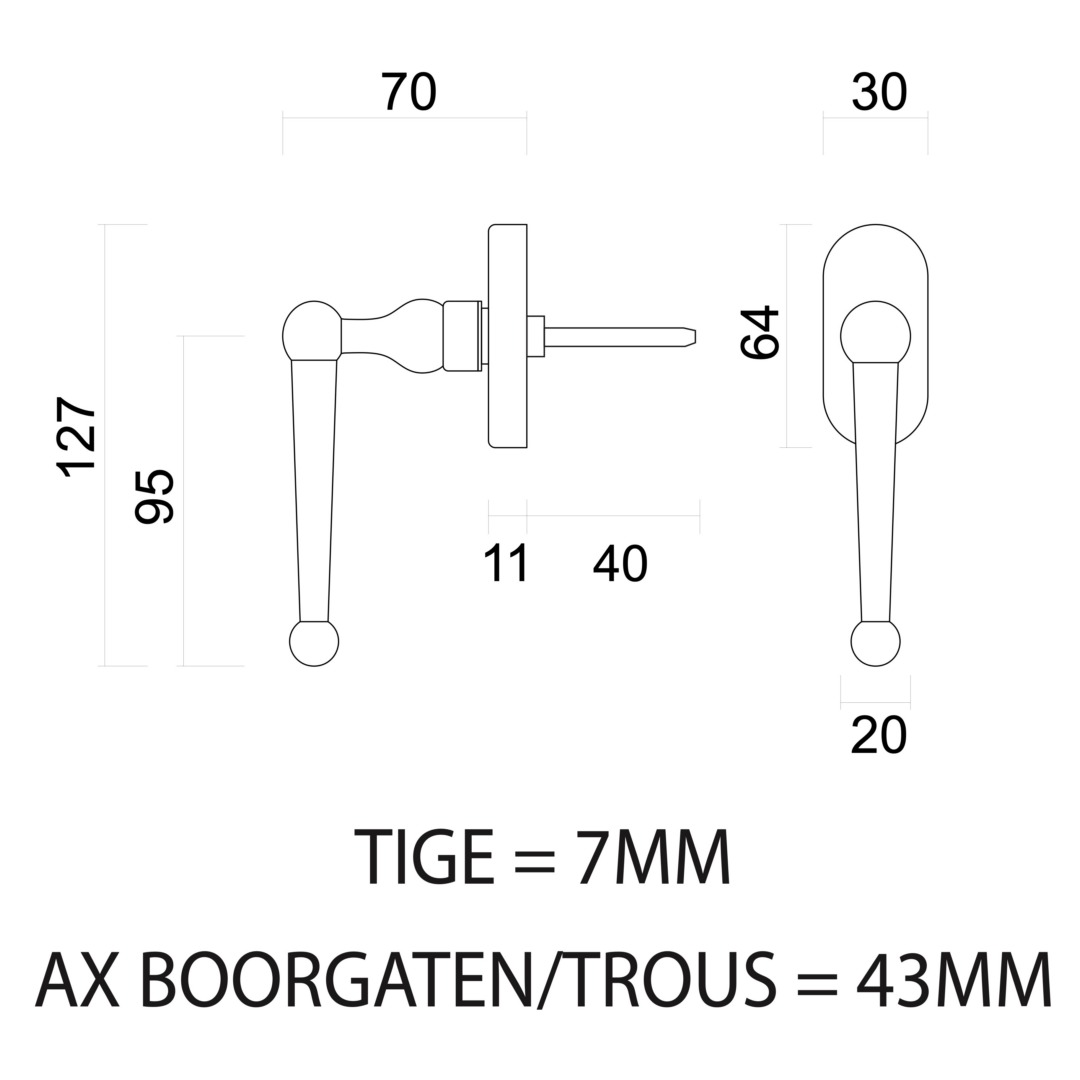 Raamkruk GIGI DK FONT - Afbeelding 2
