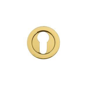 Sleutelplaatje Cilinder rond draairozas KOPER