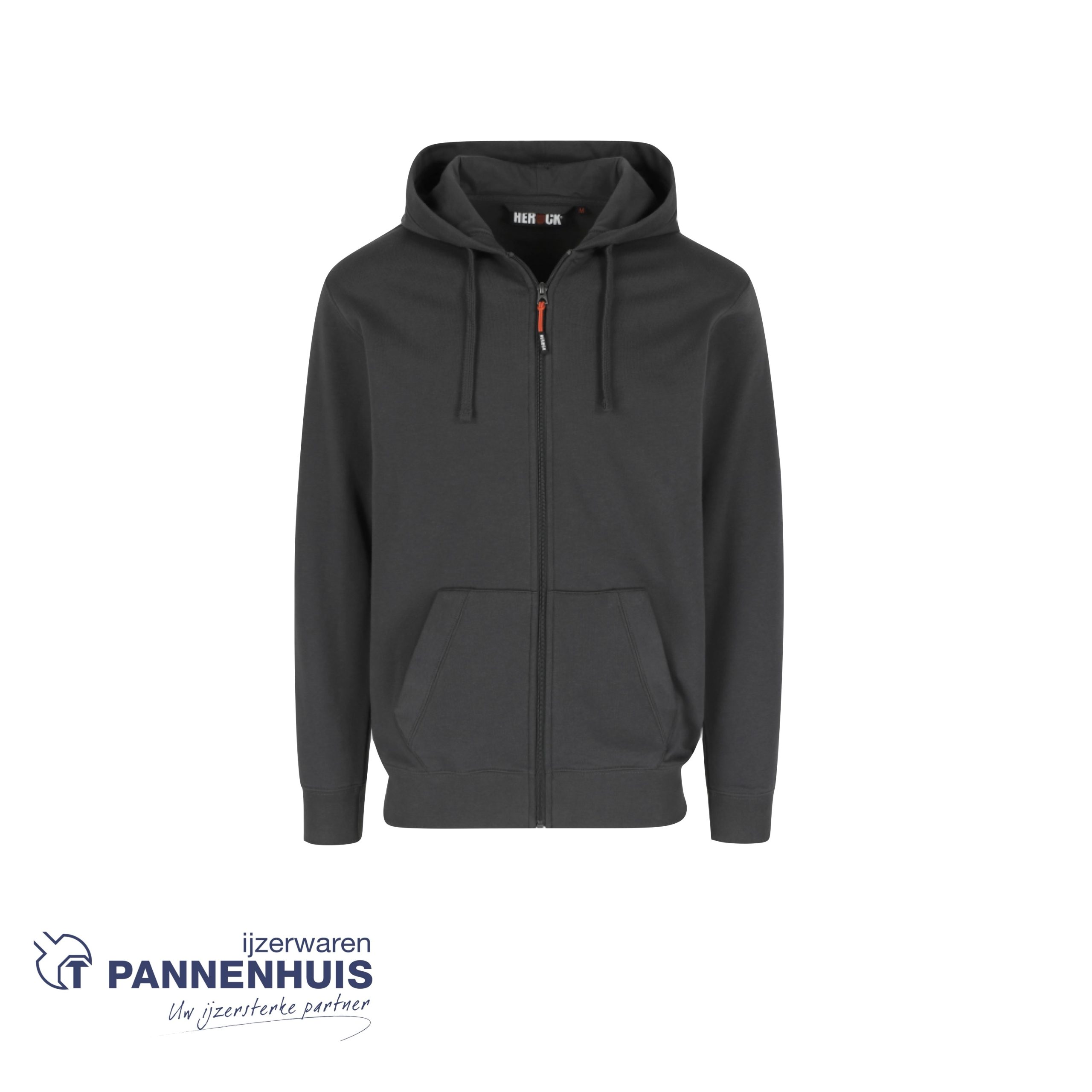Herock TOBIN Sweater met kap ANTRACIET L