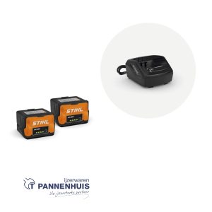 Stihl starterset met 2X Accu AK 20 + 1x lader AL 101