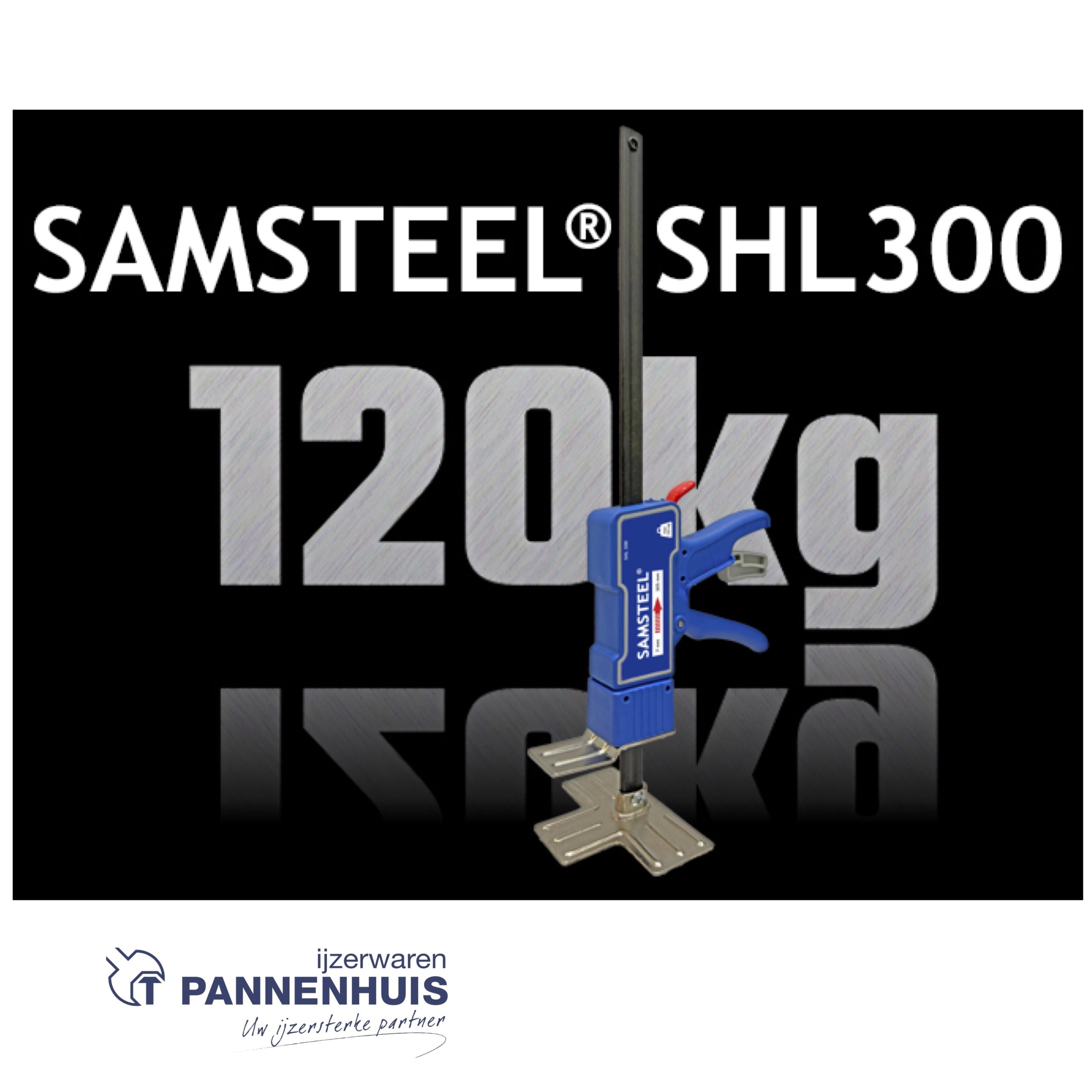 Samsteel handlift 7,5 tot 305 mm 120 kg - Afbeelding 5