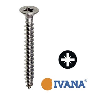 Spaanplaatschroeven RVS