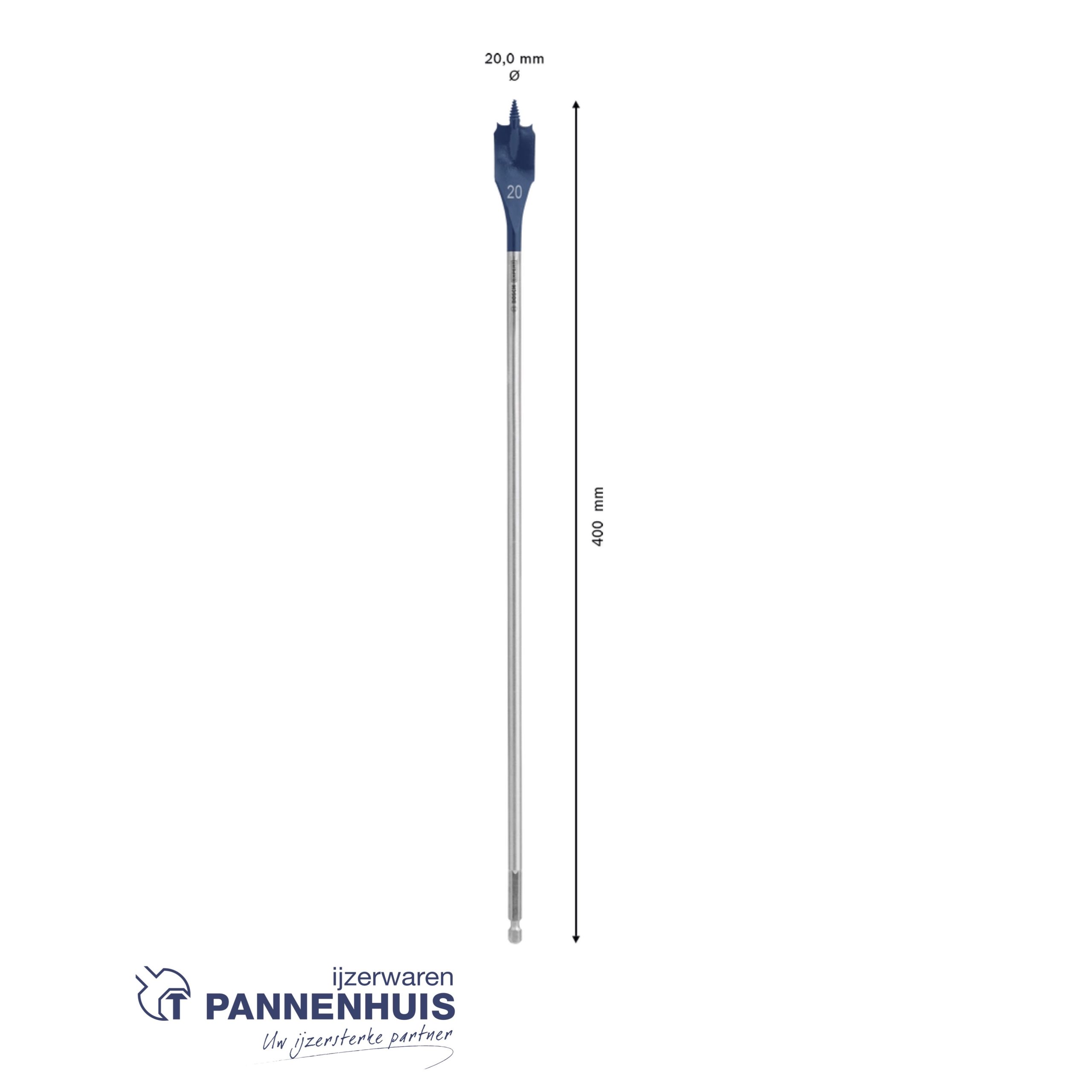 Bosch Speedboor Self Cut Speed 20 x 400 mm - Afbeelding 3