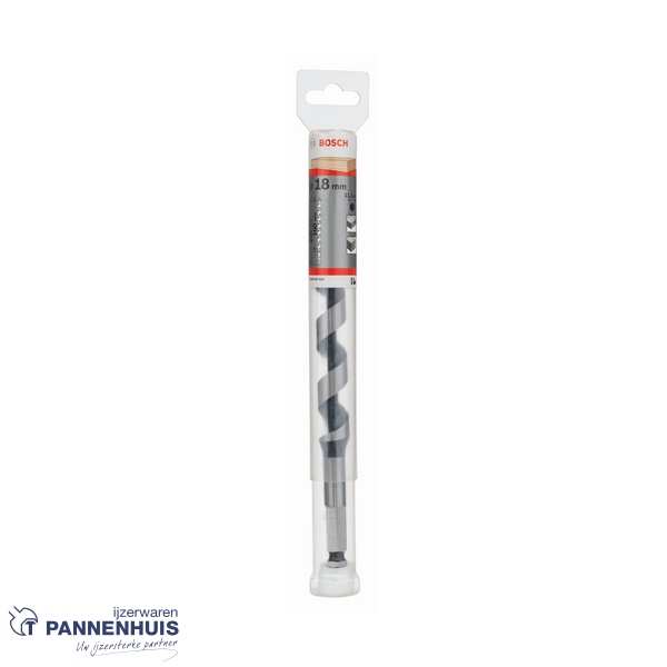 Bosch Houtslangenboor zeskantschacht 18 x 160 x 235 mm, d 11,1 mm - Afbeelding 2