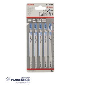 Bosch Decoupeerzaagblad T318 BF Flexible for Metal 5x