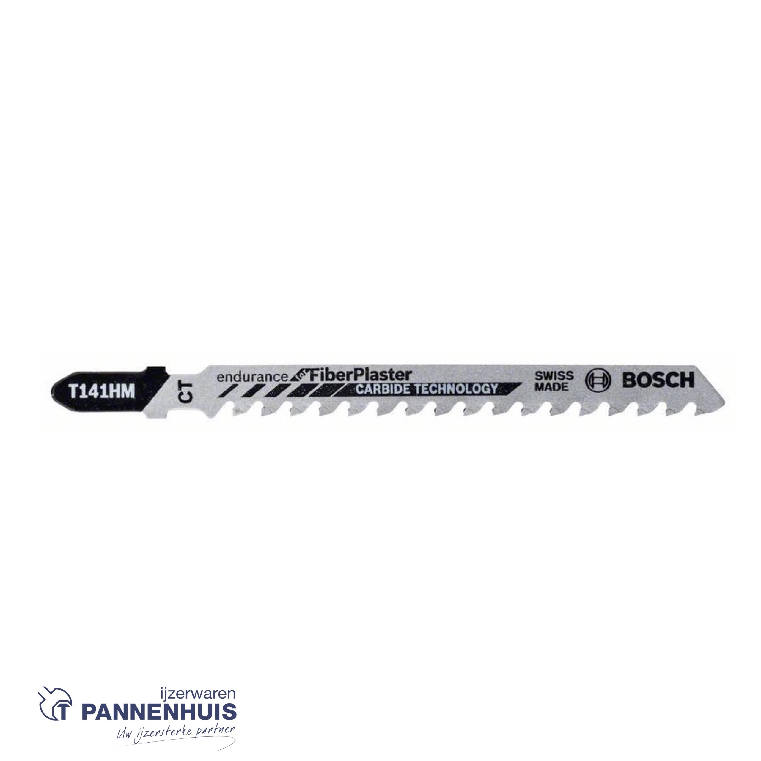 Bosch Decoupeerzaagblad T141 HM Fiber Plaster 3x