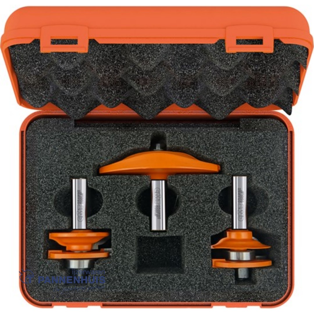 CMT 3-delige keukendeurfrezenset profiel A2 HW