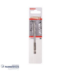 Bosch Houtspiraalboor 1/4″ zeskant  5 x 52 x 99 mm