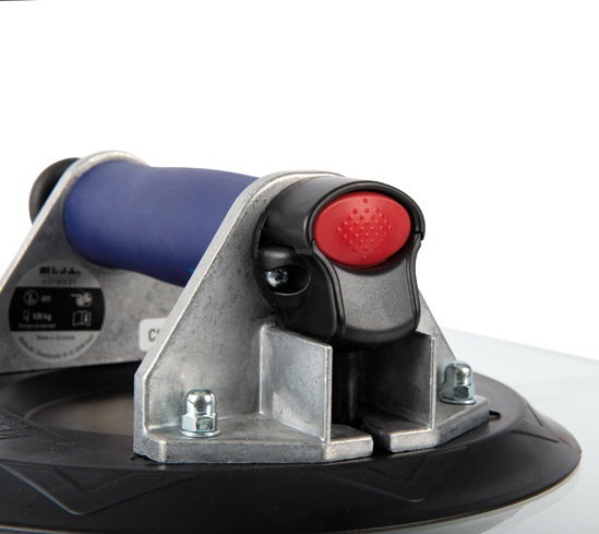 Bohle pompzuigheffer met handpomp (glas) - Afbeelding 2