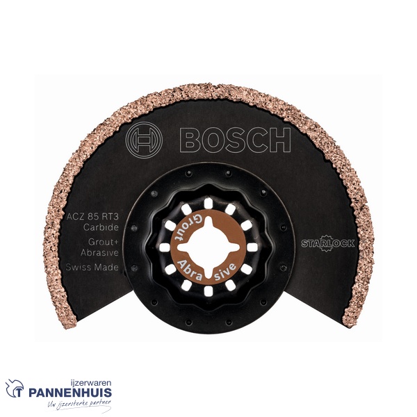 Bosch Starlock ACZ 85 RT3 Carbide mortel + abrasief materiaal 85 mm