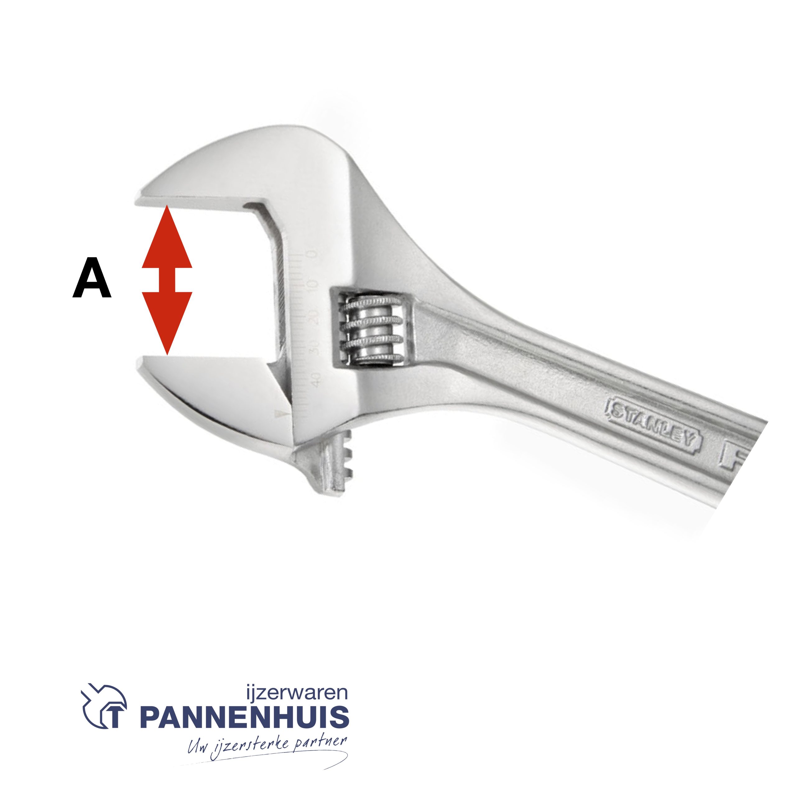 stanley Fatmax verstelbare moersleutel 380 mm - Afbeelding 2