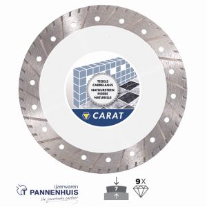 Carat Dual 125xM14 tegel/natuursteen zagen en slijpen