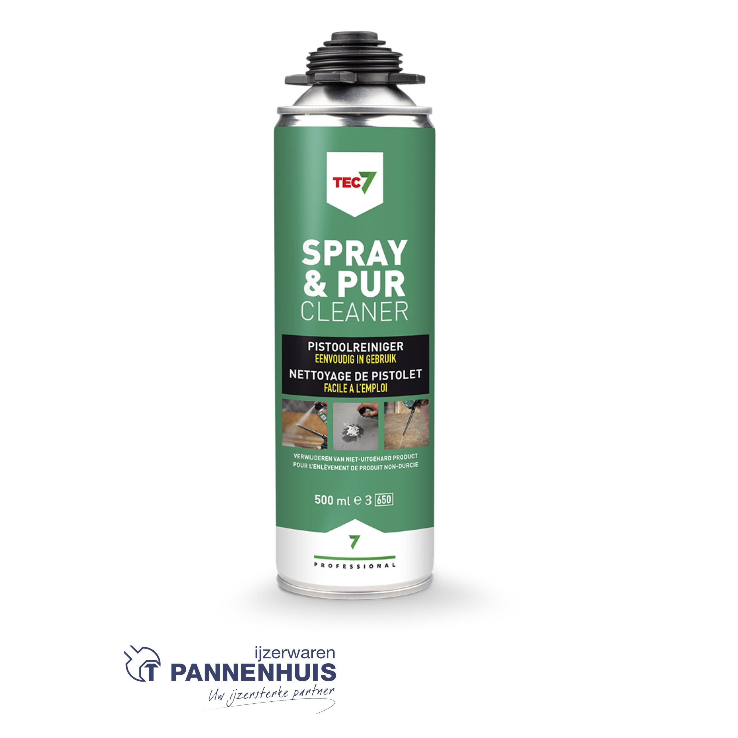 Tec7 Pistoolreiniger verwijderen van niet uitgehard schuim 500 ml