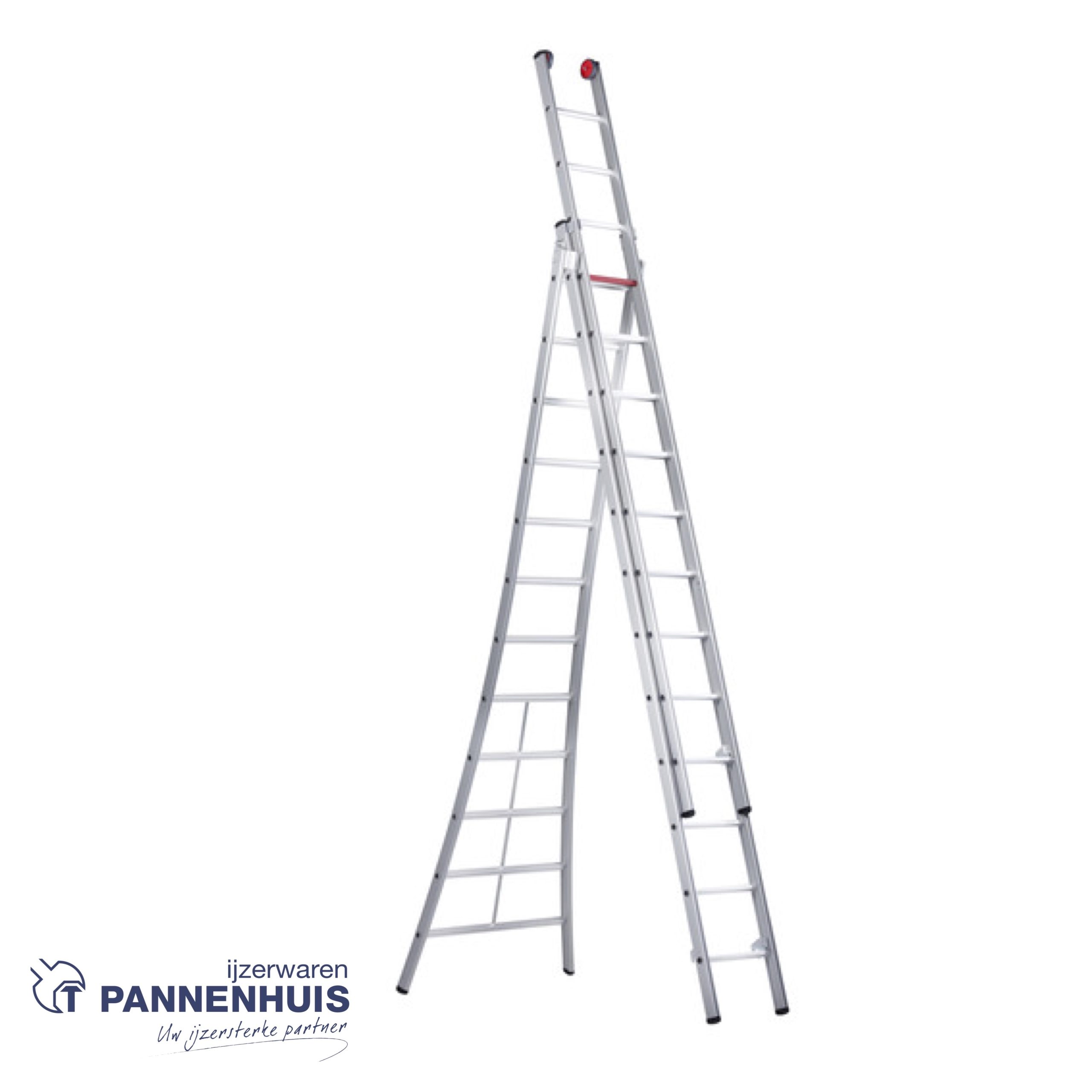 Altrex Ventoux ladder 3 x 12 - 335-825cm 28kg