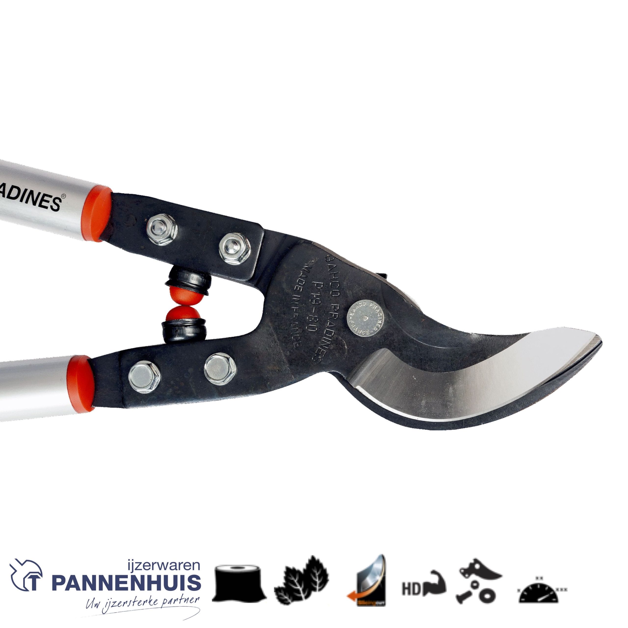 Bahco Takkenschaar prof. alu 800 mm 50 mm - Afbeelding 2