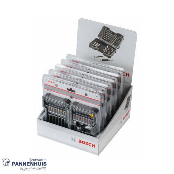 Bosch 43-delige bitset- en dopsleutel - Afbeelding 2