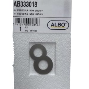 eSafe -8- cijfer inox look E32/050/1,5