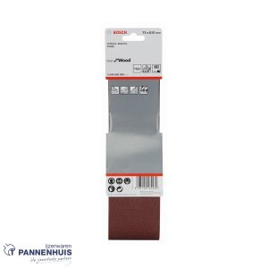 Bosch Schuurband X440 75×610 K 60 BFW 3 St.