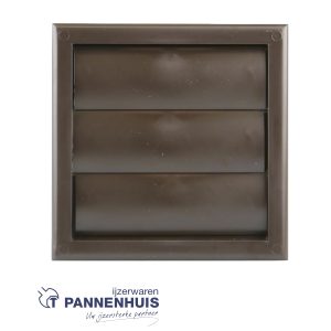 Opbouw dampkaprooster PVC 733 (154×154) bruin