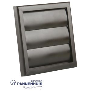 Opbouw dampkaprooster PVC 733 (154×154) bruin
