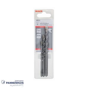 Bosch 3-delige betonborenset CYL-3, 5, 6, 8 mm