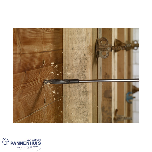 Bosch PRO Wood HSS installatieboor, 8 x 75 x 400 mm - Afbeelding 4