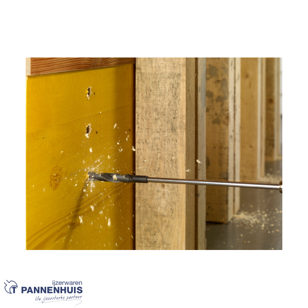 Bosch PRO Wood HSS installatieboor, 8 x 75 x 400 mm - Afbeelding 6