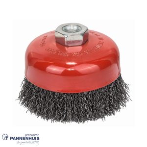 Bosch Komborstel gegolfd 100 x 0,5 mm M14 staal