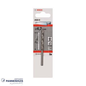 Bosch Metaalboor HSS-G, DIN 338, 4,2 x 43 x 75 mm