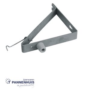 Deuropvangbeugel haaks compleet 275x250x330 40×4 TV
