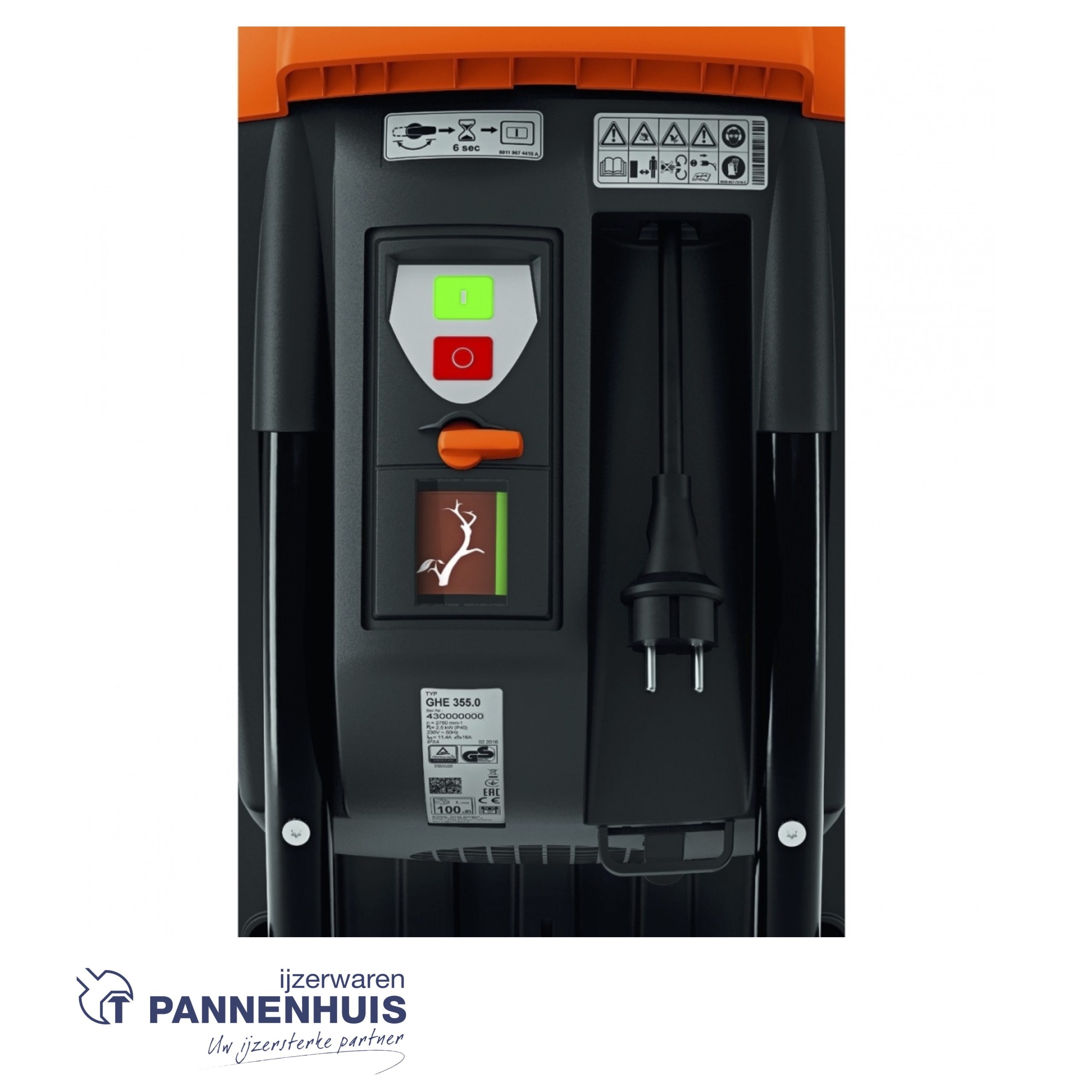 Stihl GHE 355 Elektrische tuinhakselaar - Afbeelding 3