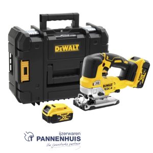 Dewalt DCS334P2 18V XR Brushless Decoupeerzaag 2x 5.0Ah in TSTAK koffer