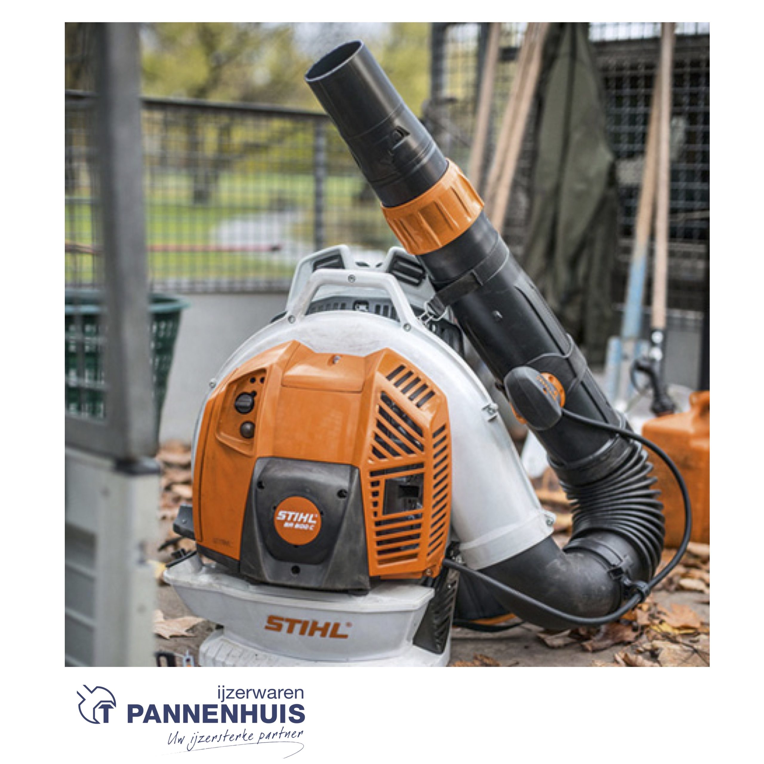 Stihl BR 800 C-E Ruggedragen bladblazer 2025 m³/u - Afbeelding 3