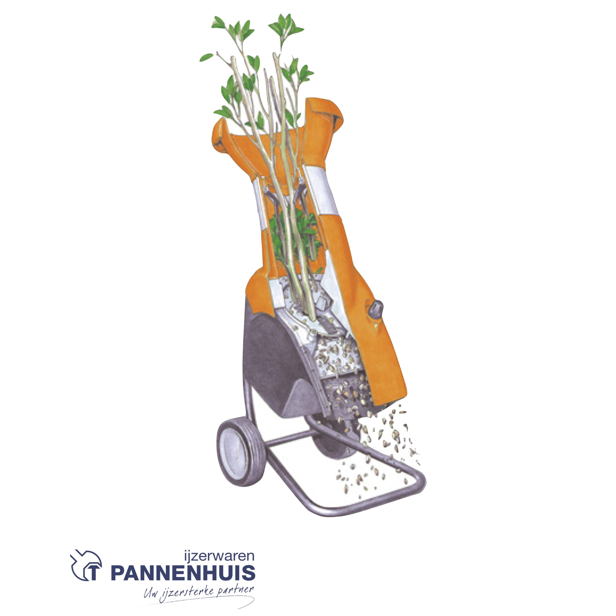 Stihl GHE 150 Elektrische tuinhakselaar - Afbeelding 2