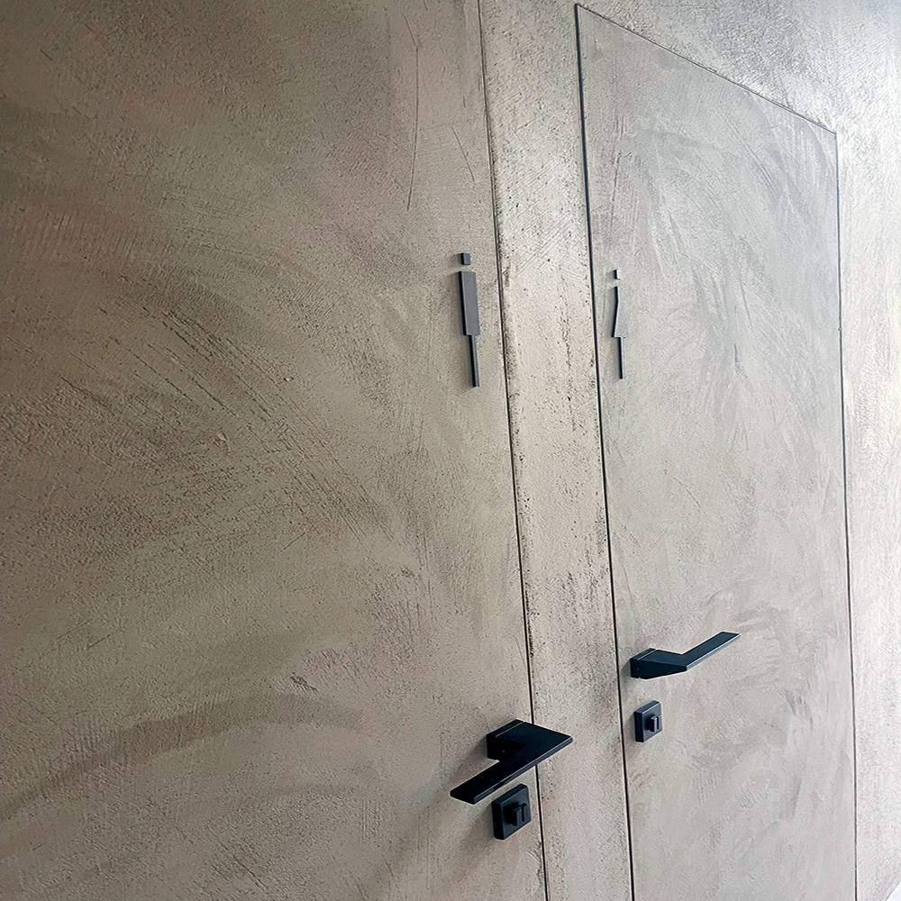 Deurkruk Pro SELIZ ZWART R+WC - Afbeelding 2